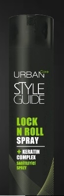 Urban Care Style Guide Lock N Roll Spray Sabitleyici Sprey